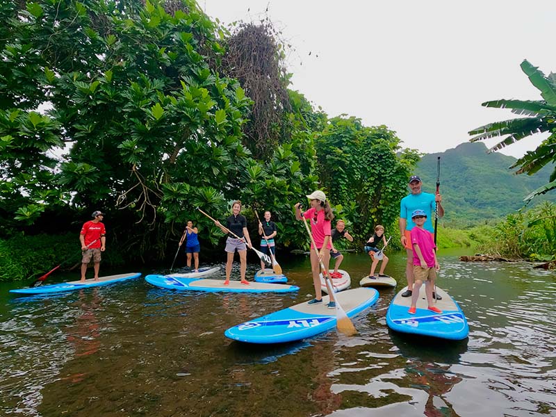 Stand Up Paddle à Raiatea