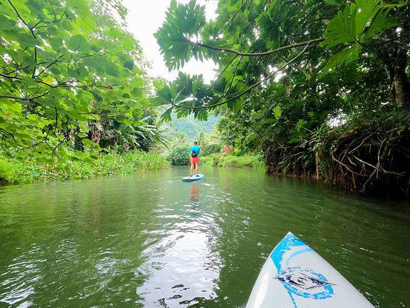 Stand Up Paddle in Raiatea